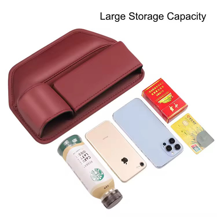 SAVRENZA™ Hộp Đựng Đồ Khe Ghế Ô Tô Có Khay Cốc