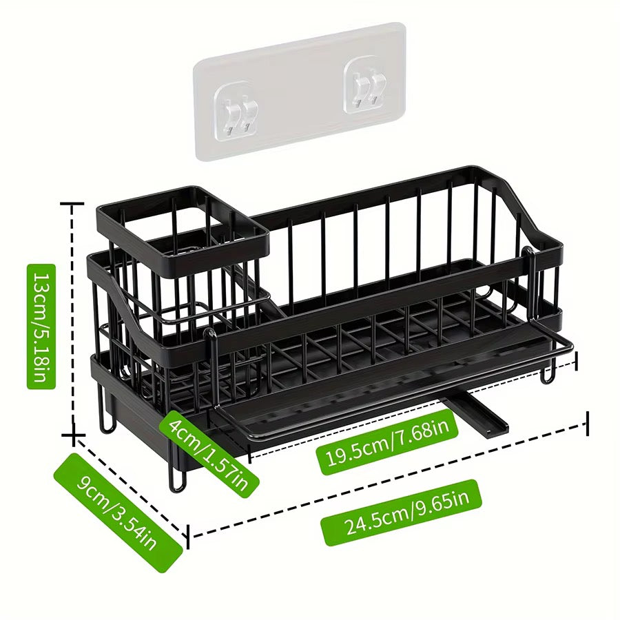 SAVRENZA™ Kệ Tổ Chức Bồn Rửa 2 Tầng