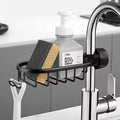 SAVRENZA™ Kệ Đựng Miếng Rửa Chén Gắn Vòi Nước