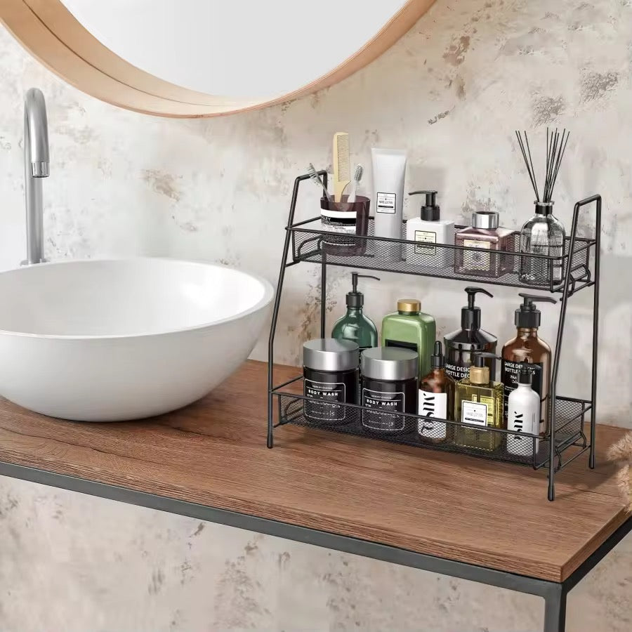 SAVRENZA™ Kệ Gia Vị 2 Tầng Đa Năng