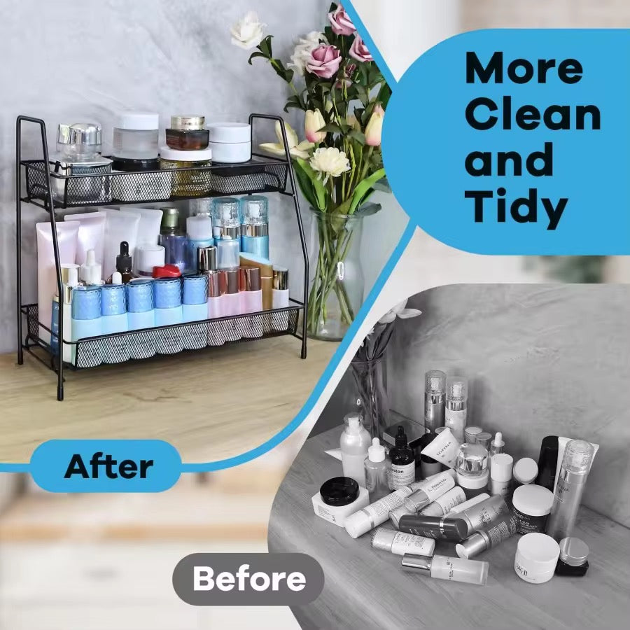 SAVRENZA™ Kệ Gia Vị 2 Tầng Đa Năng