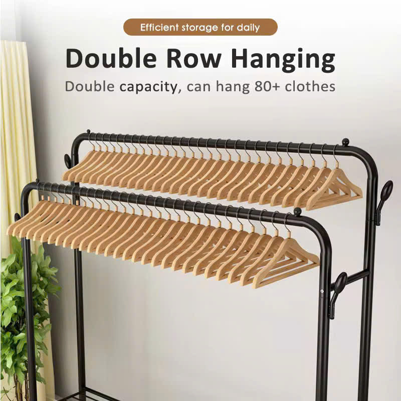 Giá treo quần áo 2 tầng SAVRENZA sức chứa lớn