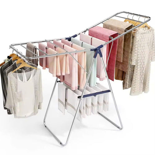 Giàn phơi quần áo gấp gọn 2 cánh SAVRENZA