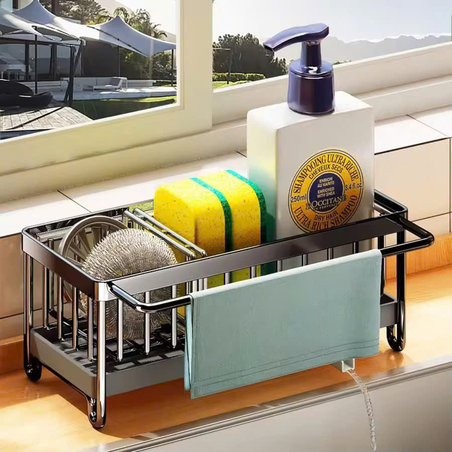 Kệ bồn rửa SAVRENZA có khay thoát nước tháo rời